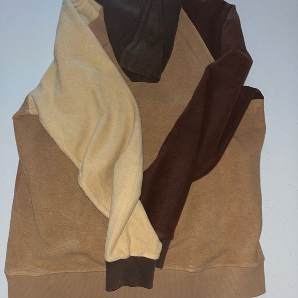 Teddy Fresh Reverse Fleece Color Block Hoodie - Picture 5 of 5